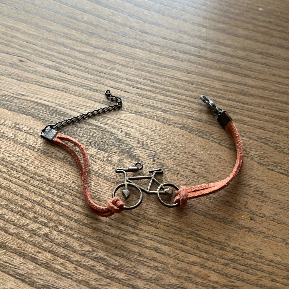 Bicycle bracelet.